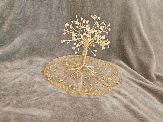 Peach/gold tree