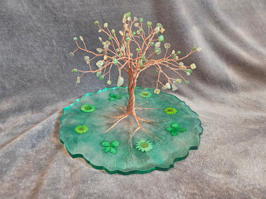 Green/copper tree